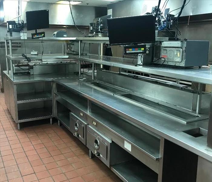 Very clean commercial kitchen job
