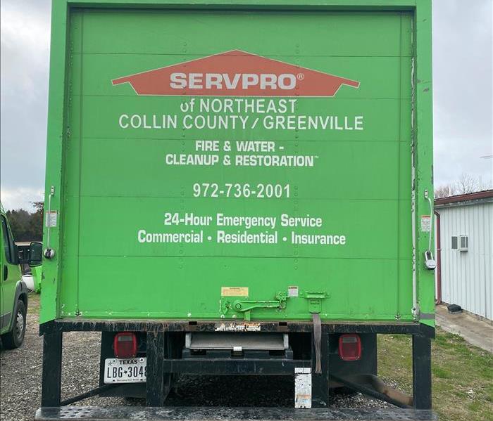SERVPRO box truck ready to work
