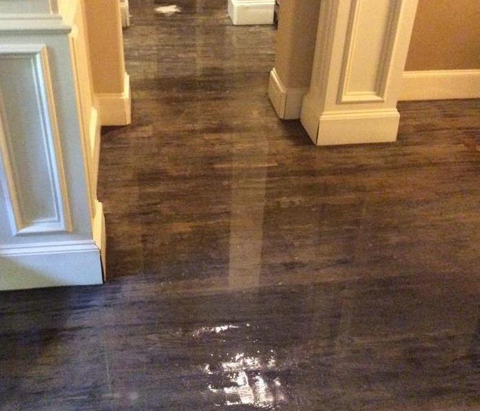 water damaged wood floors